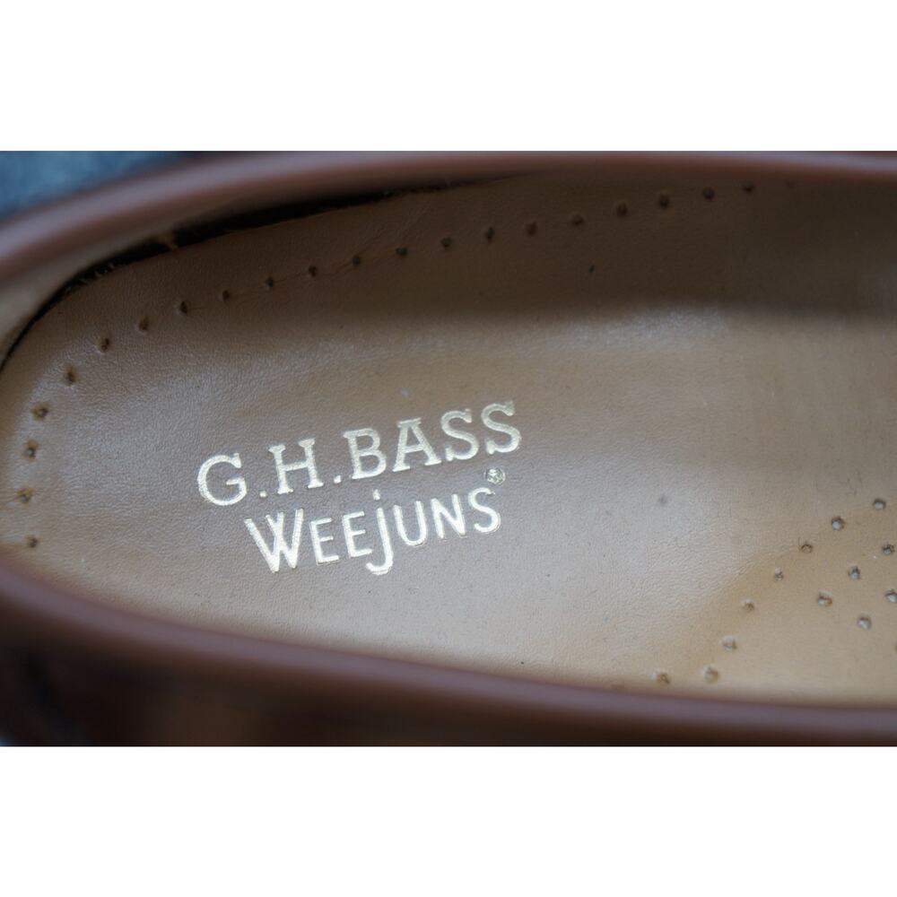 G.H. Bass Weejuns Mary Jane Loafers Brown Leather Women’s Size 11 - Picture 14 of 14